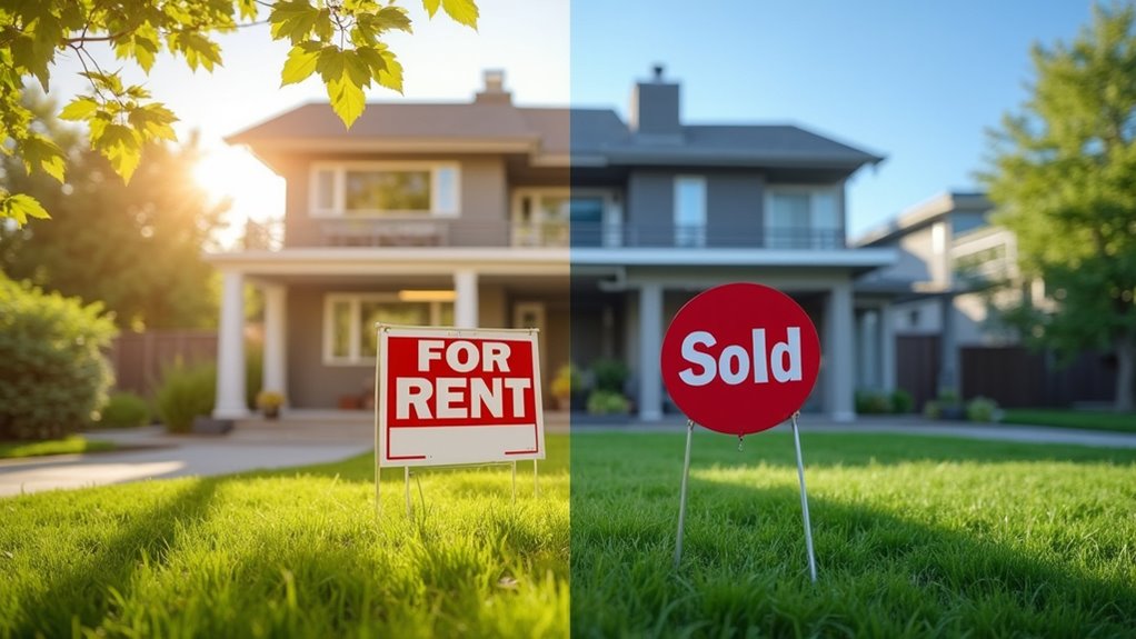 renting versus selling analysis